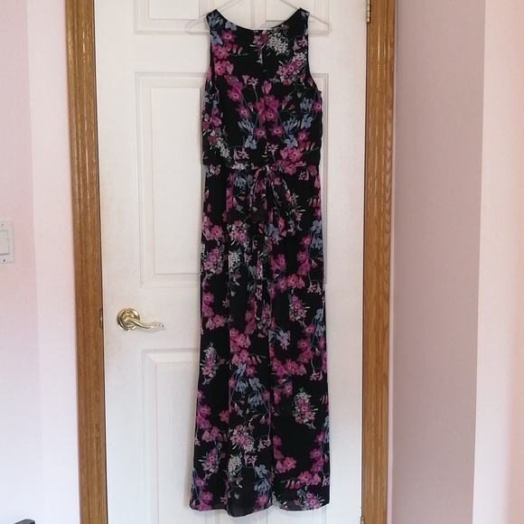 Size 6 Chaps Floral Dress - Picture 2 of 3